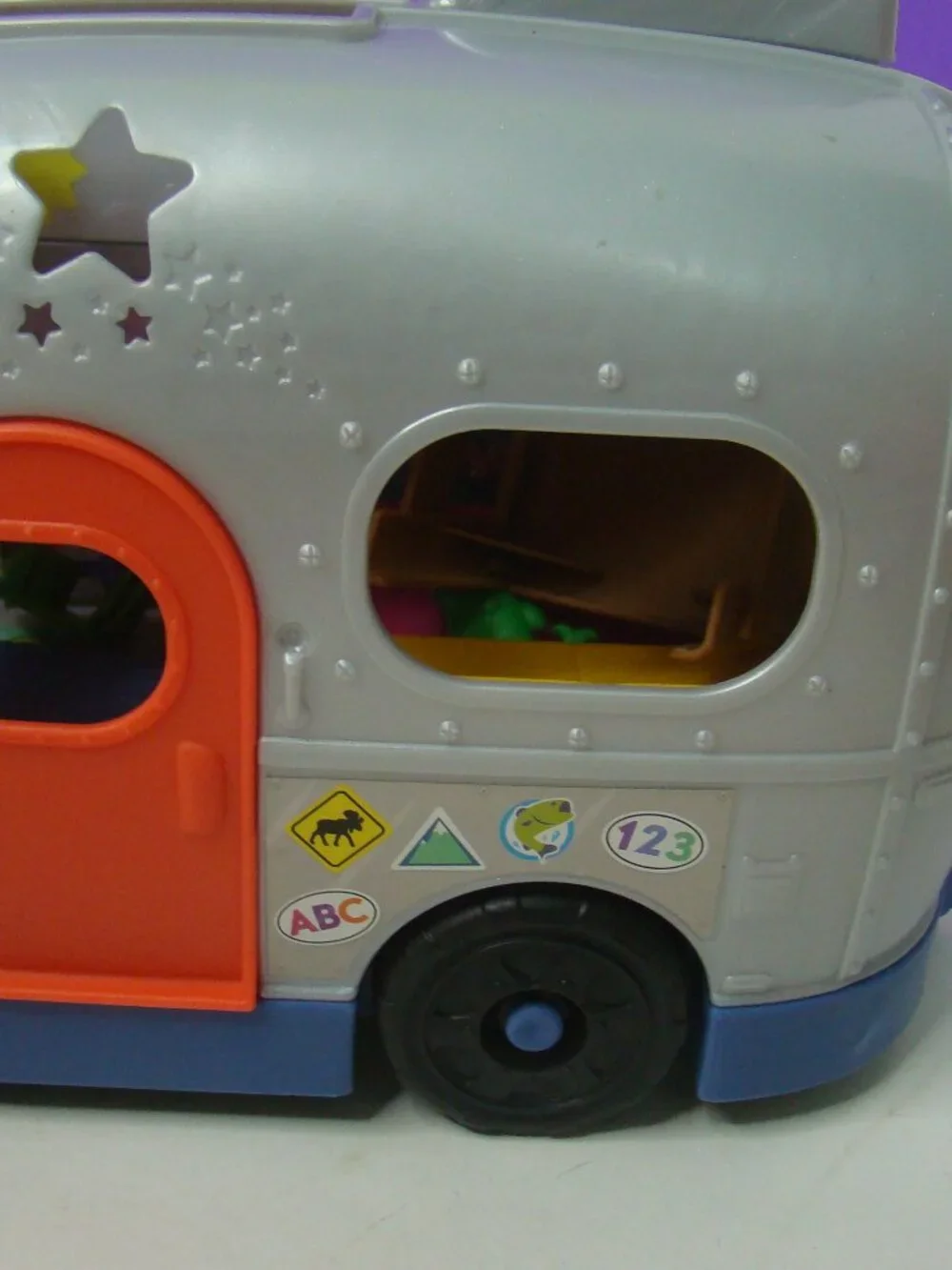 Fisher Price Little People Talking Light Up Learning Camper, SUV, Tent WORKS